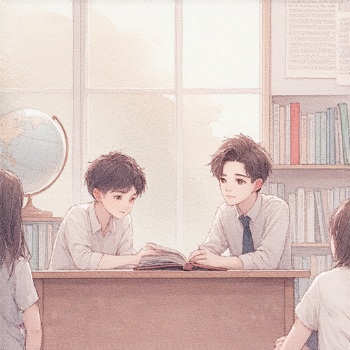 流星花園英語學習課程與外籍老師一對一互動，學生們在浪漫的氛圍中探索故事的秘密，享受學習英語的樂趣，提升交流能力。