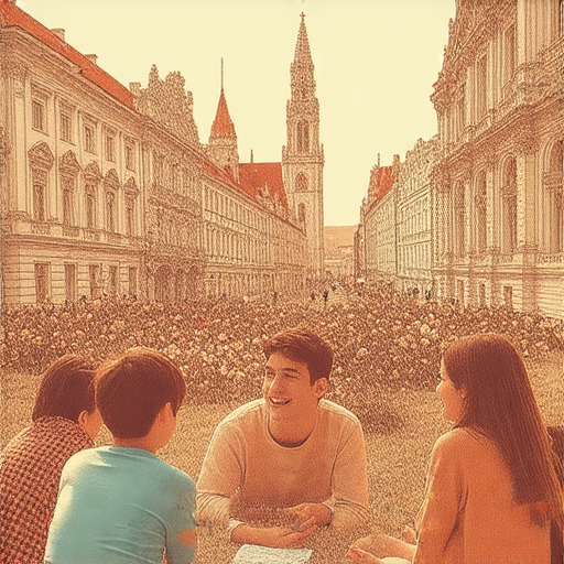 探索維也納風景的外籍英文老師與學生一對一交流，提升流利溝通技巧，創造愉快學習環境，助你全面了解維也納的文化魅力，立即體驗這場學習之旅。