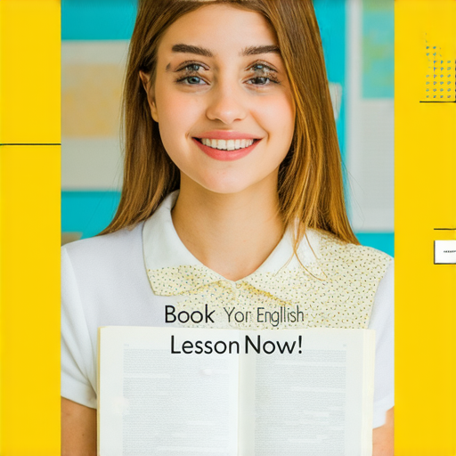 探索英文學習新天地的廣告圖片，展示外籍老師與學生一對一互動，強調個性化指導和高效學習，吸引學生立即預約外籍老師進行英語學習。