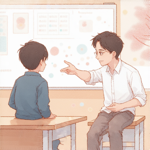 跟隨樱桃學英文的外籍老師一對一教學，學生專心學習，老師引導互動，提升英文能力，體驗外語學習的樂趣與魅力。