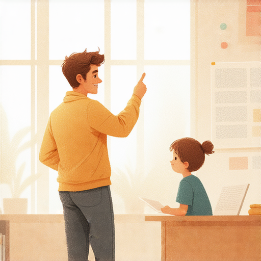 外籍老師進行一對一英語教學，學員專注學習，營造輕鬆互動環境，展現流利英文之旅的起步，提升英語口說能力，讓學習者即刻感受外語的魅力與實用。