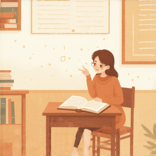 外籍老師一對一教學場景，學生與老師互動，專注於英語學習，展示輕鬆有效的教學氛圍，幫助學生突破學習困境，提升英語能力。