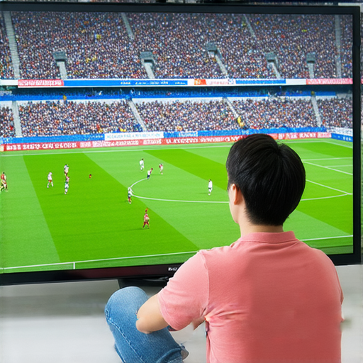 外籍老師一對一指導學生學英文，教學場景中學生專注觀看足球比賽，氛圍輕鬆愉快，展現睇波學英文的趣味，幫助提升語言技能，激發學習興趣。