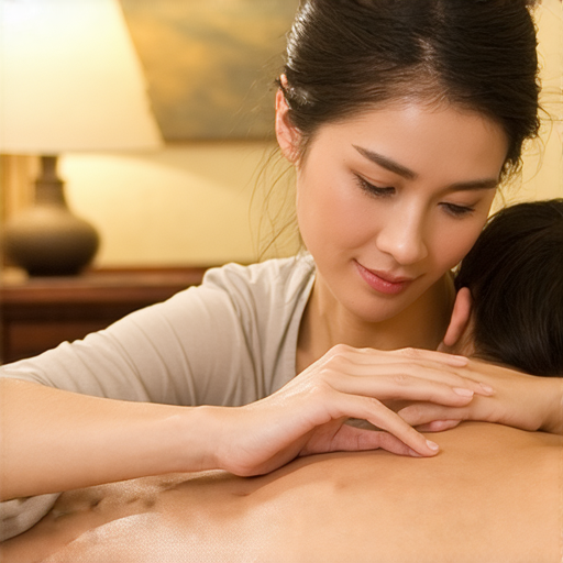 解鎖經絡按摩的奧秘，外籍老師一對一深入學習，學生在接受專業指導，提升按摩技巧與知識，體驗傳統療法的魅力與精髓。