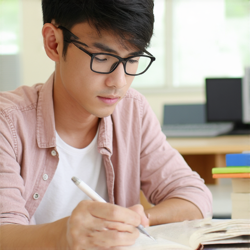 跟外籍老師一對一學習英文的學生，輕鬆掌握英語的奧秘，畫面展現專注的學習氛圍，強調互動教學，吸引人立即報名體驗。