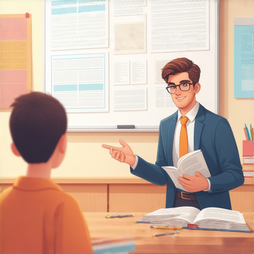 一名外籍英文老師與學生進行一對一演練，學生專注學習流利英語技巧，周圍環境充滿學習氛圍，鼓勵報名參加課程，提升英語溝通能力。