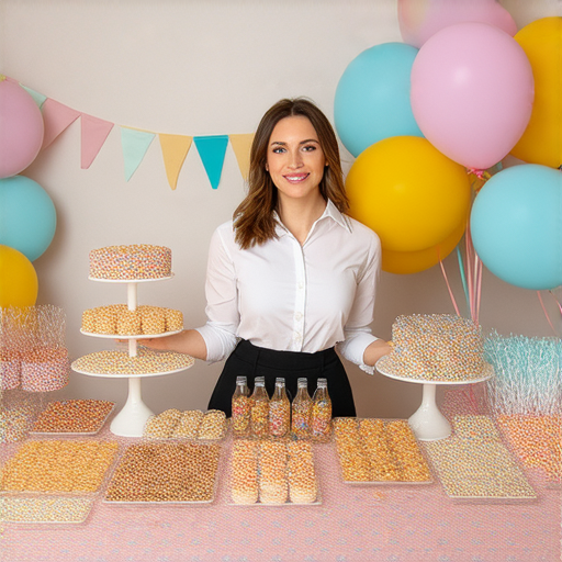 外籍英文老師示範派對用品，教你如何用英文策劃完美派對，包括裝飾、食物與遊戲，打造歡樂氛圍，讓派對更成功！