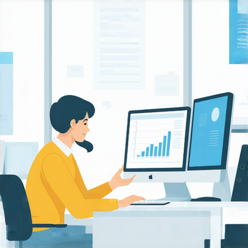 提升職場英文的宣傳圖片，展示外籍老師與學員一對一學習的場景，強調辦公室用語的實用性，並邀請學員立即報名體驗，增強工作溝通能力。