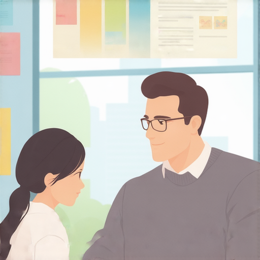 一位專業外籍老師正與學生進行一對一的英語教學，教學環境輕鬆有趣，展示了掌握流水線英文的關鍵秘訣及學習服務。