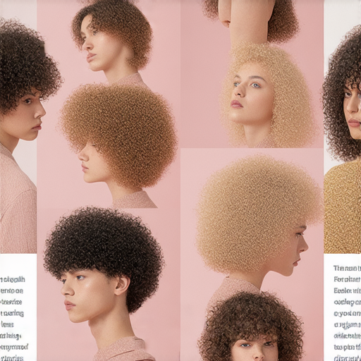 烫头熱潮的宣傳圖片，展現各種烫髮風格與年輕人的時尚潮流，鼓勵讀者與外籍英文老師一對一學習，探索更多關於烫头的背後故事與流行趨勢。