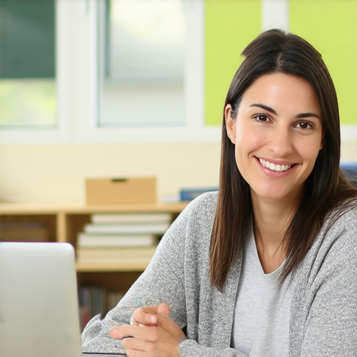 一位外籍老師與學生進行一對一英語教學，專注於提升英語水平，課堂氛圍輕鬆互動，強調個性化學習與有效指導。