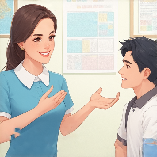 經濟復甦帶來新機遇，展示一對一外籍英文教學的場景，學員與外籍教師互動學習，強調語言學習的潛力與成長機會。