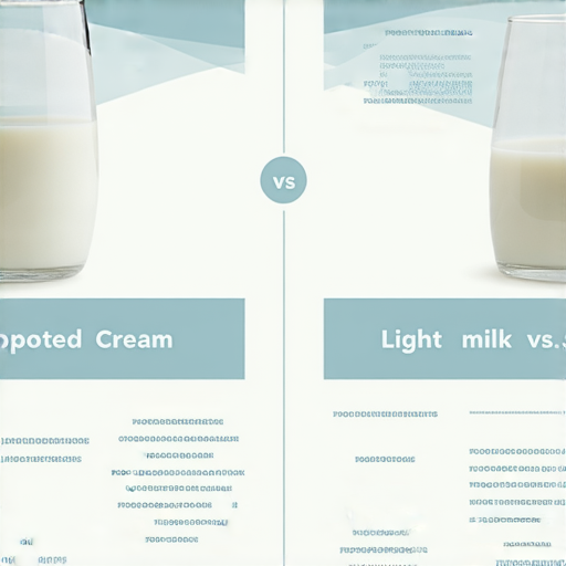 淡奶與淡奶油的英文說明圖片，介紹它們的使用方法及區別，適合對於食品用語有興趣的人，並邀請了解專業外籍教師一對一教學服務。