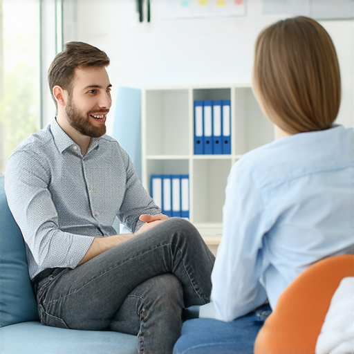 提升物業英語力的學習場景，外籍老師與學生一對一交流，專業的學習環境展現專業形象，吸引潛在客戶，打造出色的溝通能力。