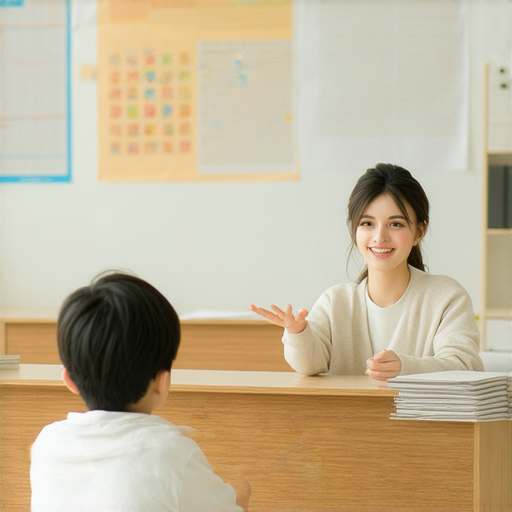 與外籍老師一對一學習英語的學生，享受互動式教學，提升語言能力，專注於口語練習和語言技巧，適合各程度人士，即刻探索提升英語的機會。