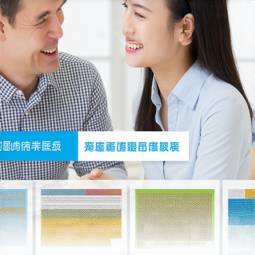 發掘英文學習新天地的廣告，展示一位外籍老師與學生一對一對話的情景，強調提升英文口語能力和即刻報名參加課程的資訊。