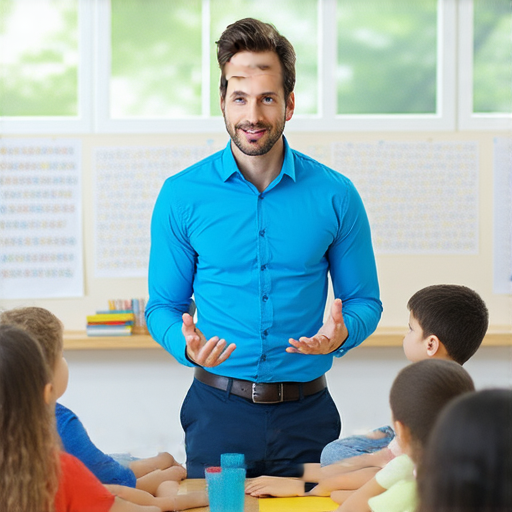 探索英語學習的紀念碑，外籍老師在教室中指導學生，營造互動學習環境，提升英語流利度的精彩瞬間，讓學習者開啟語言之旅，實現流利之路。