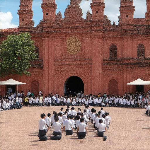 探索馬六甲紅屋的歷史瑰寶，學生在外籍教師指導下學習英文的場景，體驗一對一教學服務，寓教於樂，提升語言能力。