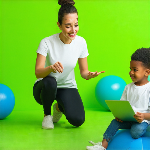 外籍英文老師指導學生進行健身相關英語學習的圖片，學習環境輕鬆活潑，強調一對一教學的互動性，增強健身英語能力，助你解密肌肉與提升健身知識。