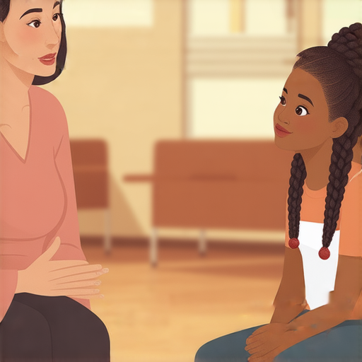 一位外籍英文老師正在與學生一對一交流，對話主題為辮子背後的故事，學生專注學習生活英語，環境舒適，呈現出愉悅學習氛圍。