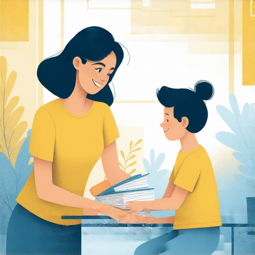 外籍英文老師一對一教學服務促銷圖片，展現專業教師與學生互動，提升學習氛圍，讓你的物業更具吸引力，吸引更多租客或買家。