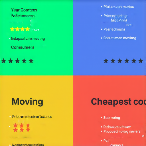 最便宜搬屋公司比較圖片，展示各家搬屋公司服務特色、價格與評價，幫助消費者選擇最佳服務方案，輕鬆搬家，省時省力。