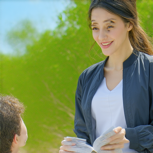 烏溪沙的美麗風景與外籍老師一對一教學場景，展現英文學習的最佳秘訣，吸引學員立即報名，提升語言能力，探索新知識。