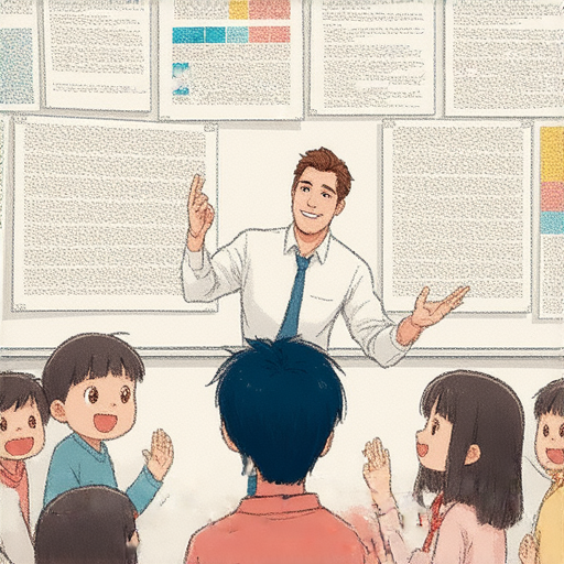 烚蛋英文課堂中，外籍老師指導學生學習，學生積極參與互動，體驗不同的英文學習方式，讓學習變得輕鬆有趣，提升英語能力。