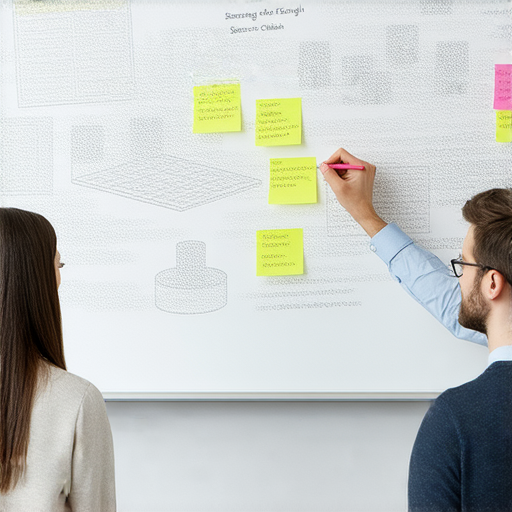 掌握尋貨英文秘訣的圖片，展現外籍老師與學生一對一學習的場景，提升商務交流能力，讓您的商務溝通更順利，學習如何有效尋找供應商。