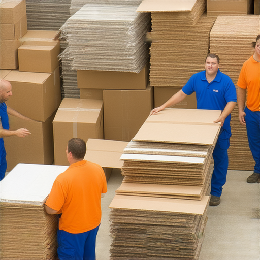 搬家過程中的搬運工正在專業搬運家具，展現出搬運公司的隱藏秘訣，讓搬家變得輕鬆無比，幫你消除搬家的煩惱，體驗高效搬家服務。