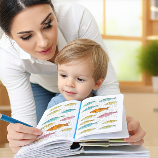 外籍老師一對一教學課程，學生專注學習英語，背景展示魚肚相關的英文單字，提升語言能力，讓英語更加流利，立即報名參加課程。