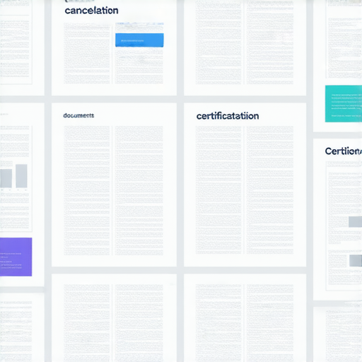 探索英文中註銷、證件、認可等關鍵詞的實用應用，包括相關文件、流程圖示及範例，展示如何在日常生活和專業場合正確理解與使用這些重要詞彙。