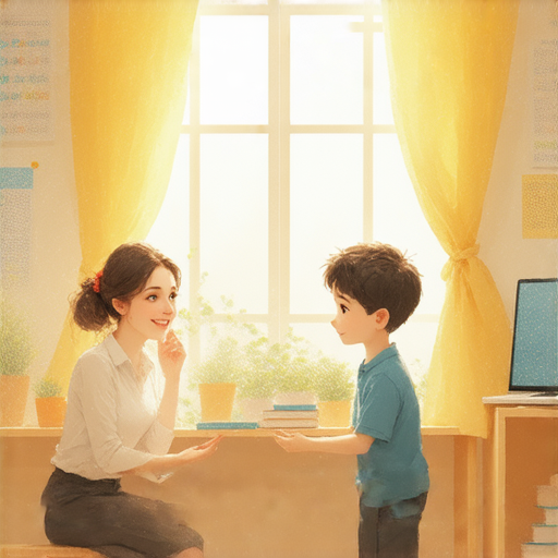 學狗帶英文的外籍老師一對一教學場景，學生在輕鬆的環境中掌握英語，體驗全新的學習之旅，增強語言能力，提升溝通技巧。