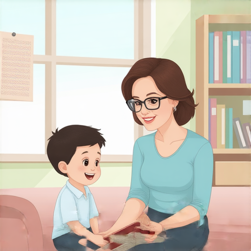 一位外籍老師與學生進行一對一英語教學，教室中充滿輕鬆氛圍，讓學習英文變得自在愉快，探索每日英文新知的最佳選擇。