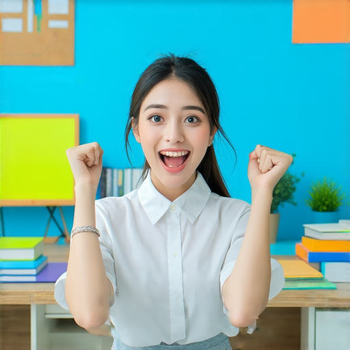 外籍英文老師一對一教學場景，學生積極參與，提升英文能力，專注學習，語言巨人不再是障礙，體驗全新學習方式，與老師互動，激發學習熱情。