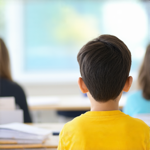 腰椎間盤突出患者學習英文，與外籍老師互動，重拾自信。圖片展示學生在課堂上專注學習，外籍老師提供指導，並強調學習英語的重要性和益處。