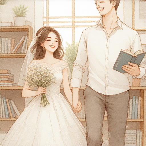 新婚夫婦在日常生活中探索英語魅力的互動場景，展現學習英語的樂趣與新鮮感，揭開日常生活中的神秘面紗，讓語言技巧成為生活的一部分。