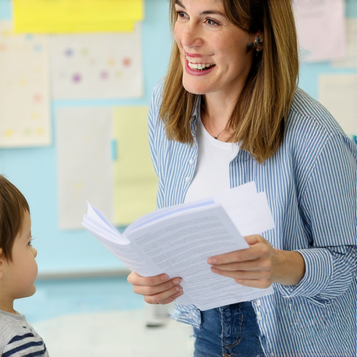 一位外籍老師和學生進行一對一英語學習，老師手持教學材料，學生專注聆聽，背景為明亮的教室環境，體現個性化教學的魅力和外籍老師的專業教學風格。