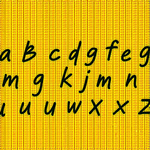 揭開草書的神秘面紗，用26個字母展現創意之旅的圖片，展示字母形狀變化與草書藝術的結合，激發靈感與創意，引領觀賞者了解草書的魅力。