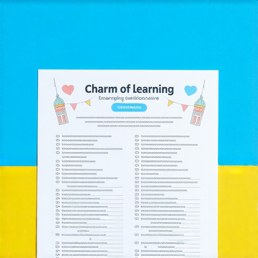 探索英文的魅力圖像，展示問卷與國慶活動，象徵提升英語實力的過程，強調學習與實踐的重要性，適合各種學習者。