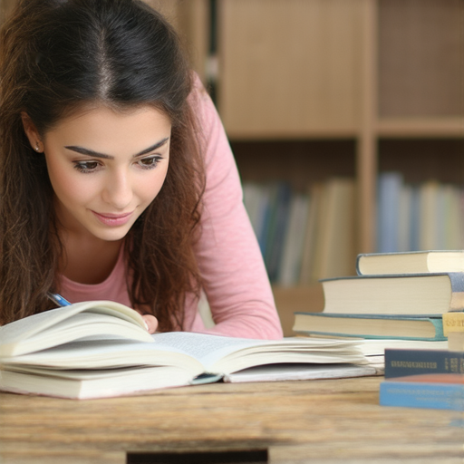 專業外籍老師一對一教學場景，學生專注學習英文，桌上有書籍和筆記，展現提升英文實力的秘訣，環境舒適，互動學習，傳遞知識與文化的氛圍。