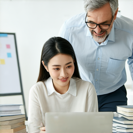 立即體驗專業外籍老師一對一英文教學的場景，學生與老師專注互動，提升英文能力，讓你的英文飛躍成長，享受個性化學習體驗。