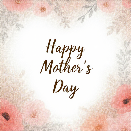 用英文祝母親節快樂的圖像，展現詩句與外籍老師一對一學習的場景，傳遞對母親的愛與感謝，讓母親節祝福更加深遠與感動。