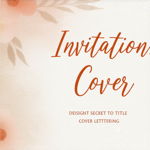 揭開請帖封面書寫的秘密，展示多種吸引人的稱呼範例，幫助讀者挑選最合適的稱謂，提升請帖設計的吸引力與個性化。