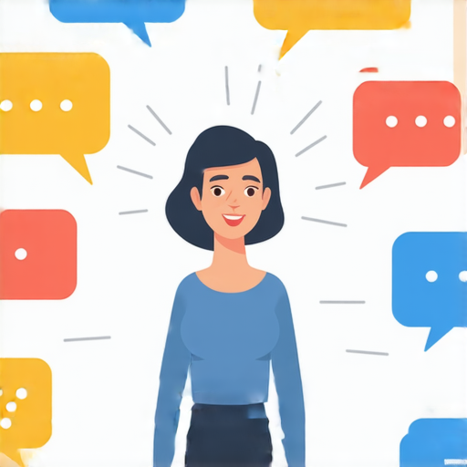 掌握英文口語技巧的圖示，展現學習流利發音的五大秘密，背景為學習者正在練習口語，強調技巧與自信，適合提升英文口語能力。