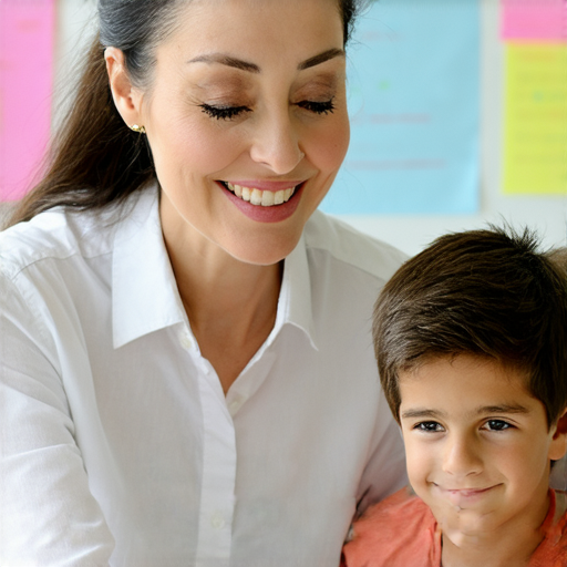 外籍英文老師進行一對一教學，專注指導學生，保持學習秩序，課堂互動活潑，學生專心聆聽，現場學習氛圍良好，突顯一對一教學的秘訣。