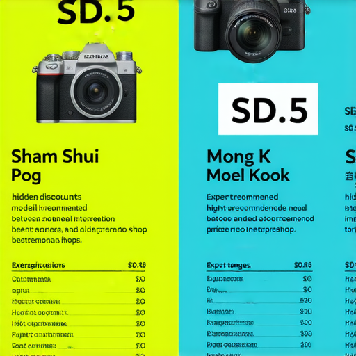 深水埗與旺角的相機維修價格比較圖，顯示隱藏優惠和專家推薦的維修店，協助消費者選擇最佳服務方案，提供價位與建議，提升相機維修體驗。