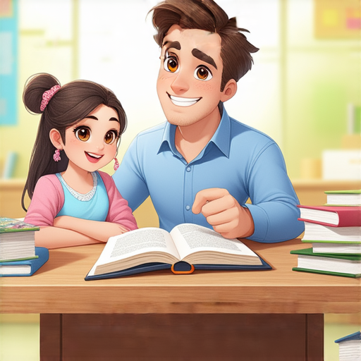 外籍老師一對一授課場景，學生專心聆聽，展現學習英語的熱情，體驗不同的教學魅力，提升英文能力，享受互動式學習過程。