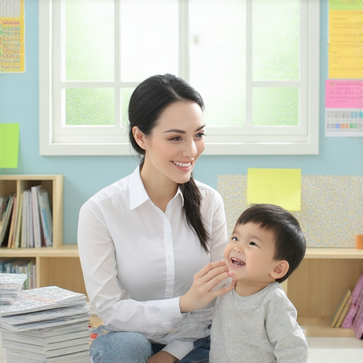 解鎖全新科普世界的圖片，展示一對一外籍英文教學的場景，學生與外籍老師互動學習，創造有趣的學習氛圍，提升英語能力。