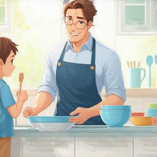 學會洗碗的英文，一位外籍老師與學生一對一教學，展示自信表達及實用對話場景，增強學習興趣與語言能力。